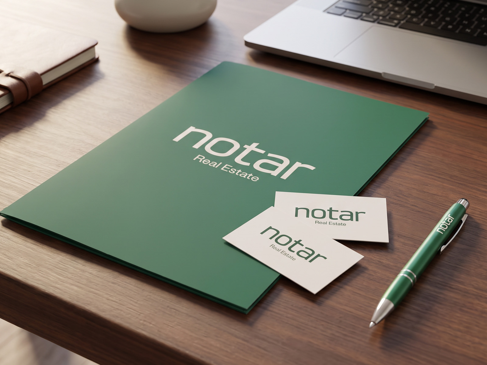 Conjunto de papelería corporativa personalizada